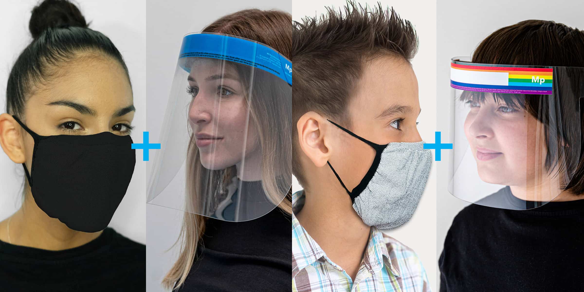 BACK TO SCHOOL SPECIAL COMBO FACE SHIELD + MASK 19.99 MP Repro